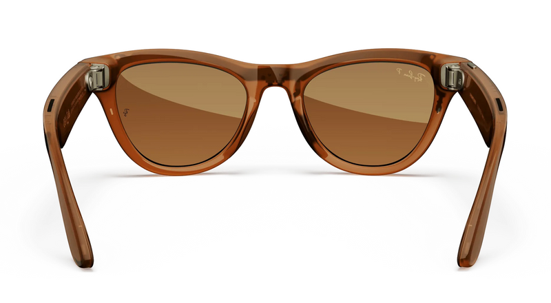 Ray-Ban - Meta Skyler (Shiny Caramel | Polarized Brown)