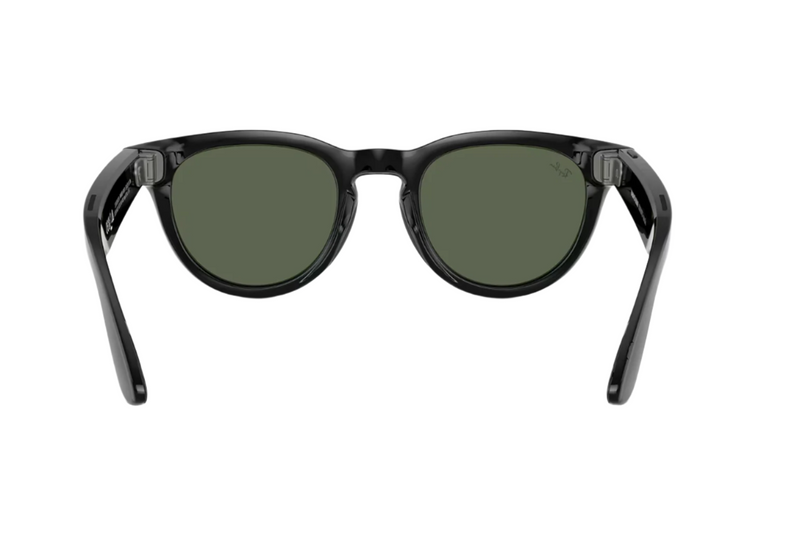 Ray-Ban - Meta Low Bridge Fit Headliner (Shiny Black | G-15)