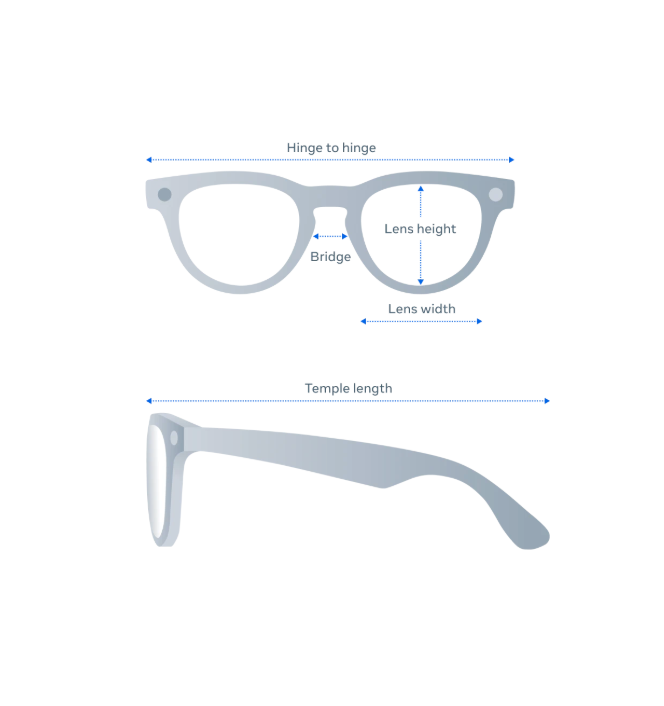 Ray-Ban - Meta Low Bridge Fit Headliner (Shiny Black | G-15)