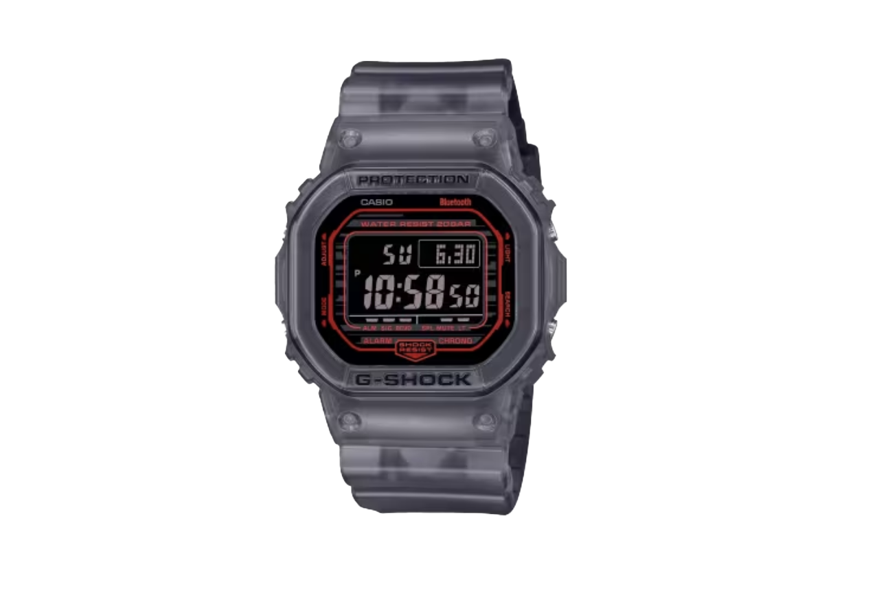 Casio G Shock DWB5600 Translucent Grey Good See Co