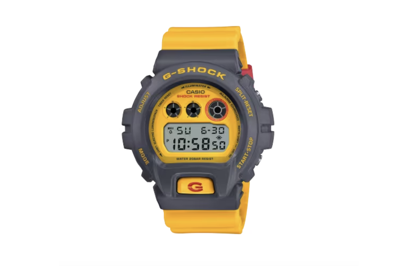 G shock aviator sales yellow