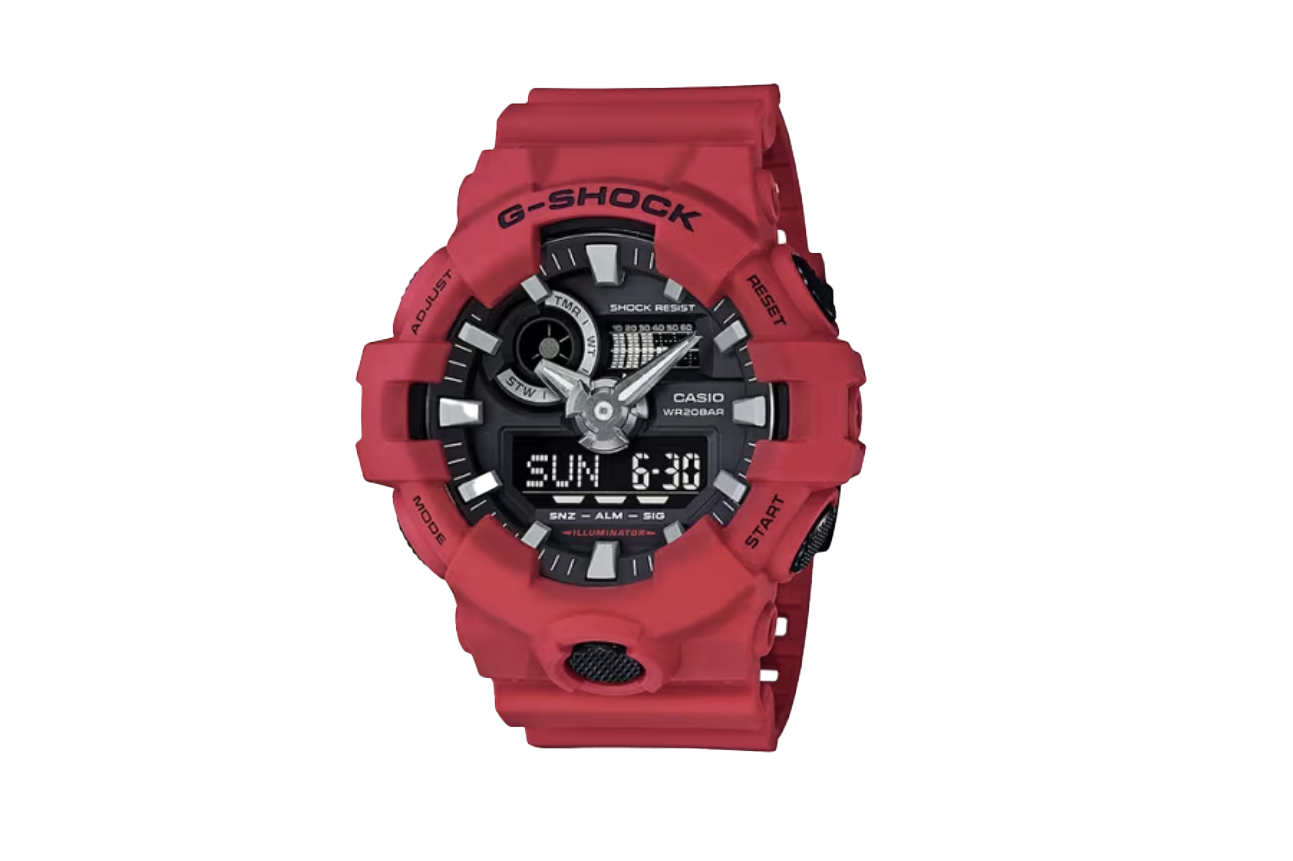 G shock ga 700 red sales