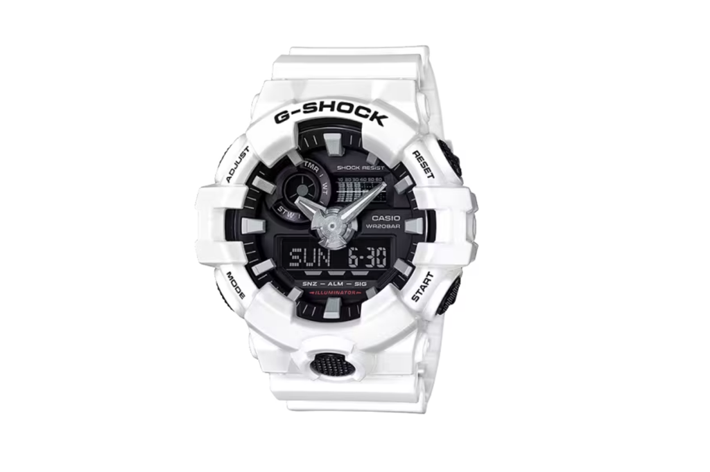 Casio Watches G Shock GA 700 White Black