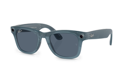 Ray-Ban - Meta Wayfarer (Matte Jeans | Dusty Blue Polarized)