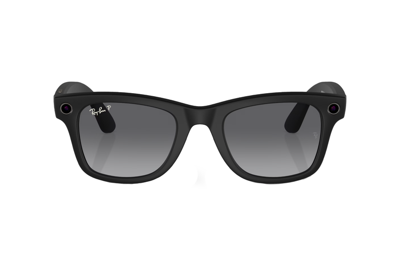 Ray-Ban - Meta Wayfarer (Matte Black) - Polarized