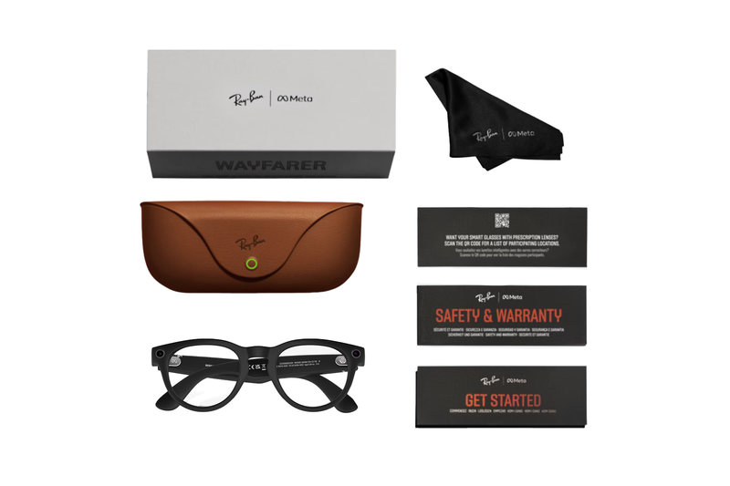 Ray Ban Meta Headliner Optics Matte Black Transitions Good See Co