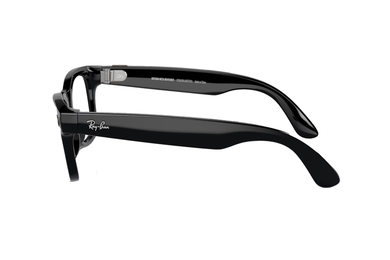 Ray-Ban - Meta Wayfarer Optics (Shiny Black)