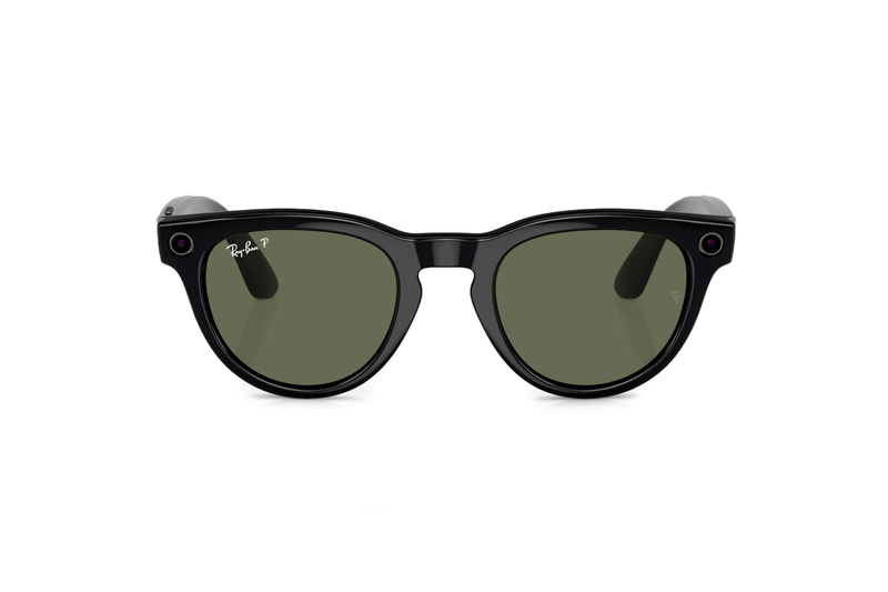 Ray-Ban - Meta Headliner (Shiny Black | G-15 Polarized)
