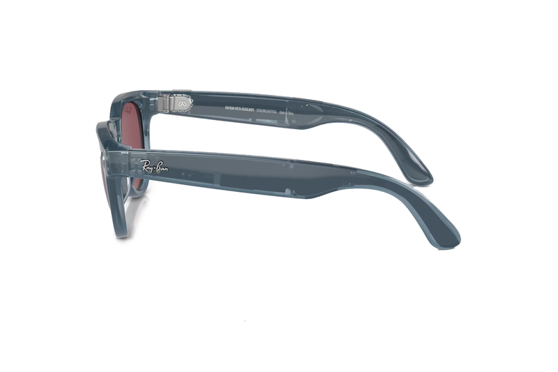 Ray-Ban - Meta Headliner (Shiny Jeans | Dusty Red Polarized)