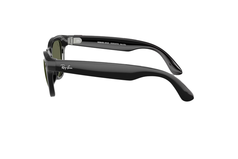 Ray-Ban - Meta Skyler (Shiny Black | Polarized Green)