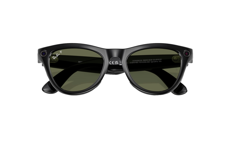Ray-Ban - Meta Skyler (Shiny Black | Polarized Green)