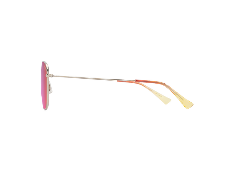 Maui Jim - ‘Ōlali Asian Fit (Shiny Light Gold with Violet & Pink |  MAUI Sunrise)