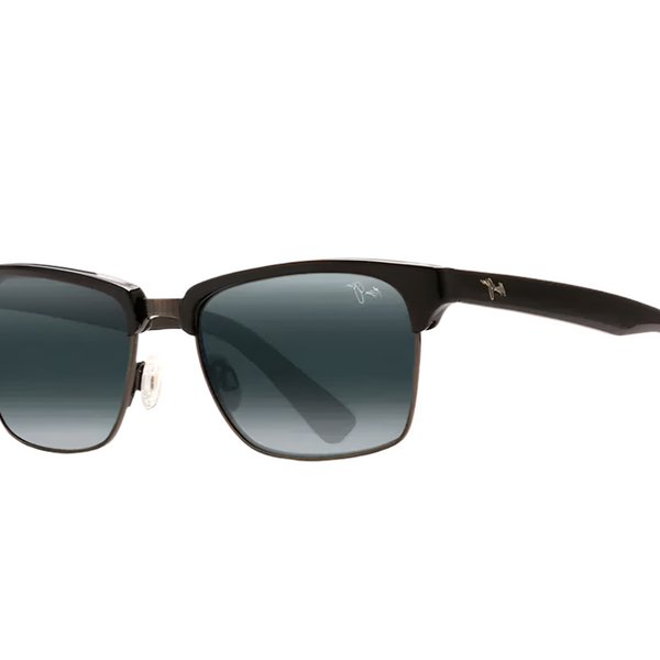 Maui Jim - Kawika (Black Gloss/Antique Pewter | Neutral Grey