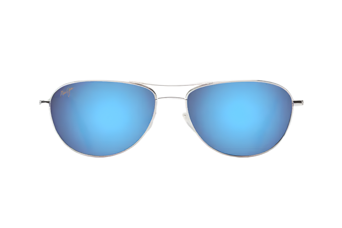 Maui Jim Baby Beach Aviator Sunglasses, Titanium frame and Neutral Gray Lenses Maui Jim Baby Beach MJ245 Replacement Lenses by Revant Optics main image 2
