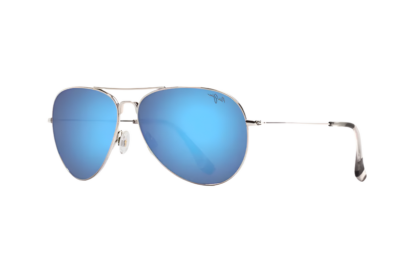 Maui Jim - Mavericks (Silver | Blue Hawaii) – Good See Co. Maui Jim - Mavericks (Silver | Blue Hawaii) – Good See Co.