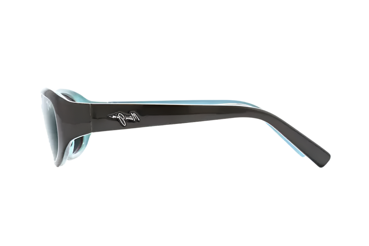 Maui Jim‎ Italy MJ219-03 PUNCHBOWL 54-17-135 Black/Blue Sunglasses Frame H12949 Maui Jim Italy MJ219-03 PUNCHBOWL 54-17-135 Black/Blue  main image 4