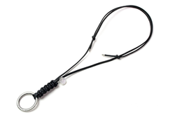 Diffuser Tokyo - Bi-Colors Leather Glass Holder - Black & Black