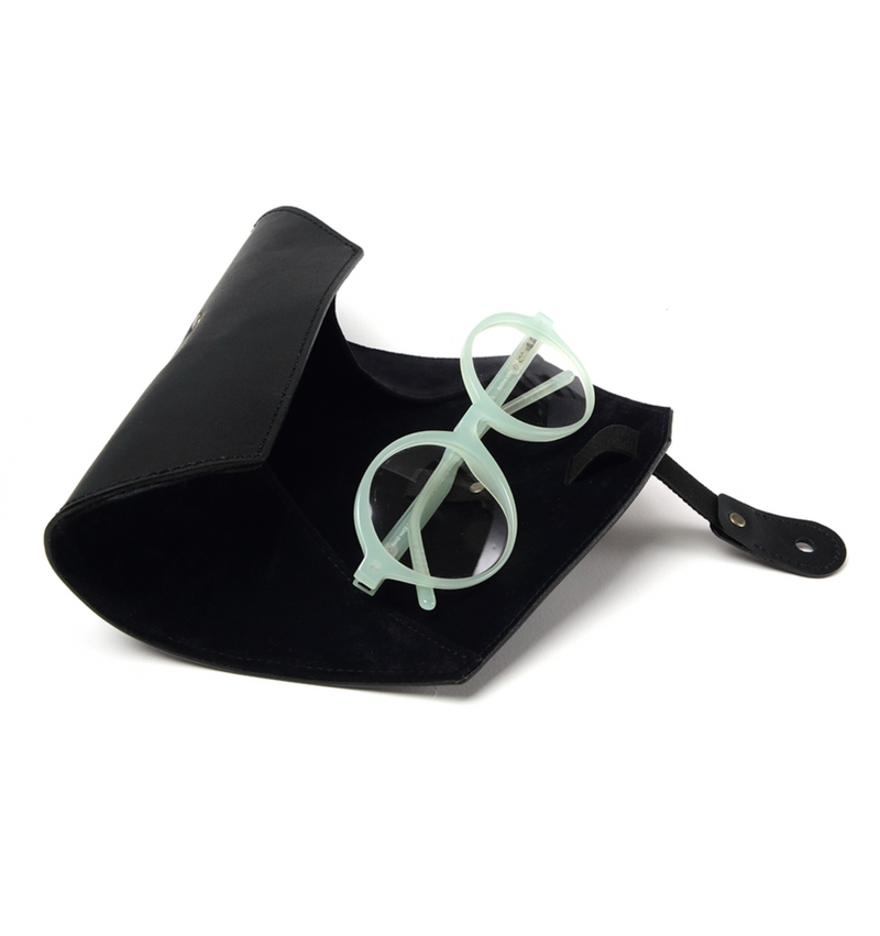 Diffuser Tokyo - Oil Leather Roll Case - Black & Black