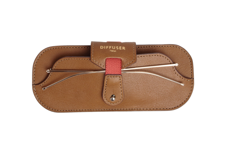 【DIFFUSER】 OIL LEATHER EYEWEAR CASE Diffuser Tokyo - Oil Leather Smart Eyewear Case – Good See Co.