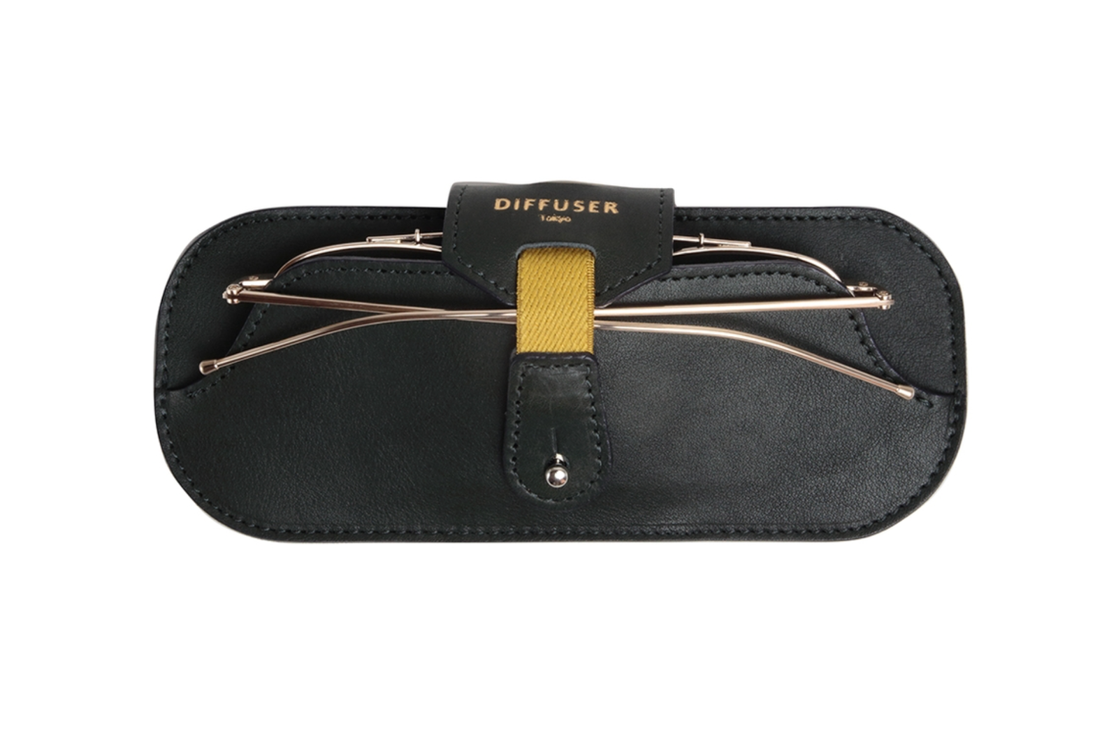 【DIFFUSER】 OIL LEATHER EYEWEAR CASE Diffuser Tokyo - Oil Leather Smart Eyewear Case – Good See Co.