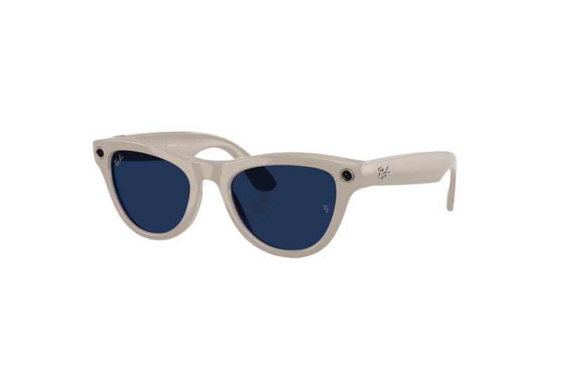 Ray-Ban - Meta Skyler (Shiny Chalky Gray | Clear/Sapphire Transitions®)