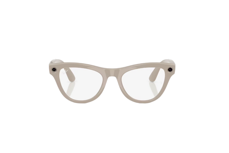 Ray-Ban - Meta Skyler (Shiny Chalky Gray | Clear/Sapphire Transitions®)