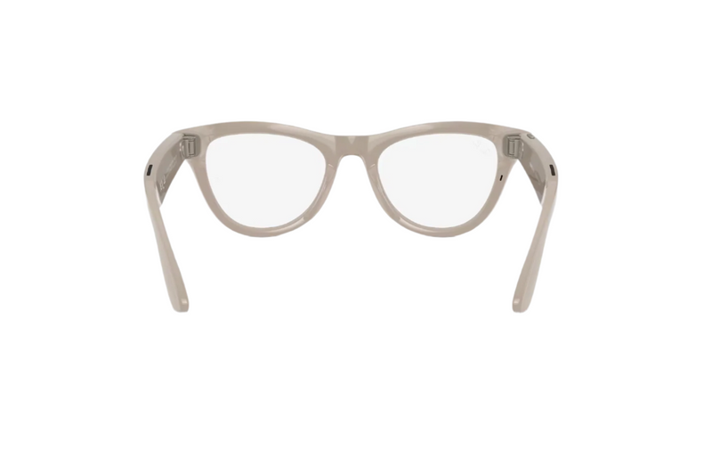 Ray-Ban - Meta Skyler (Shiny Chalky Gray | Clear/Sapphire Transitions®)