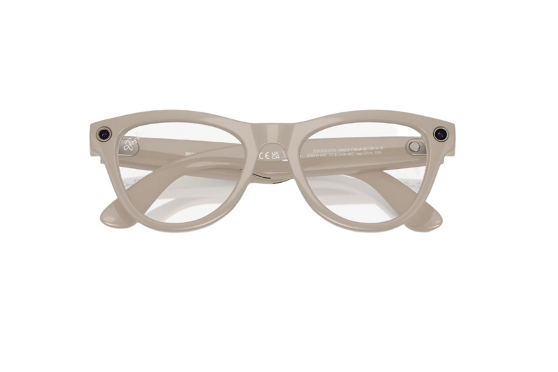 Ray-Ban - Meta Skyler (Shiny Chalky Gray | Clear/Sapphire Transitions®)