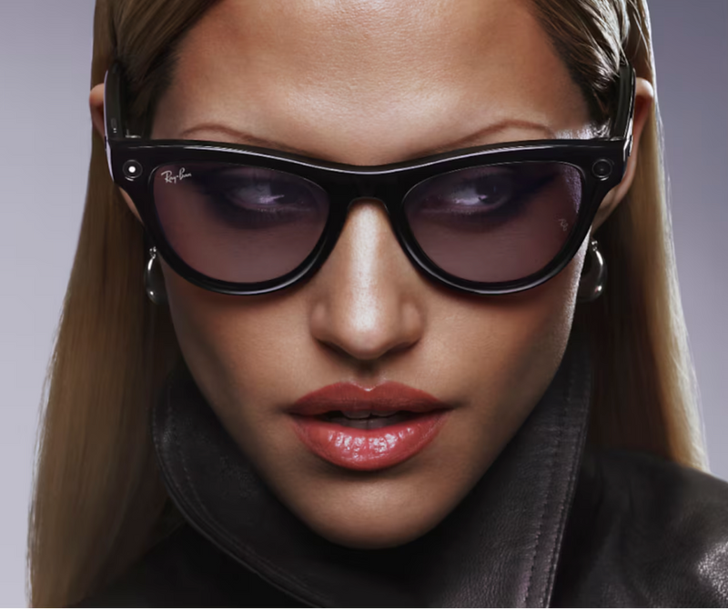 Ray-Ban - Meta Skyler (Shiny Black | G-15 Green)