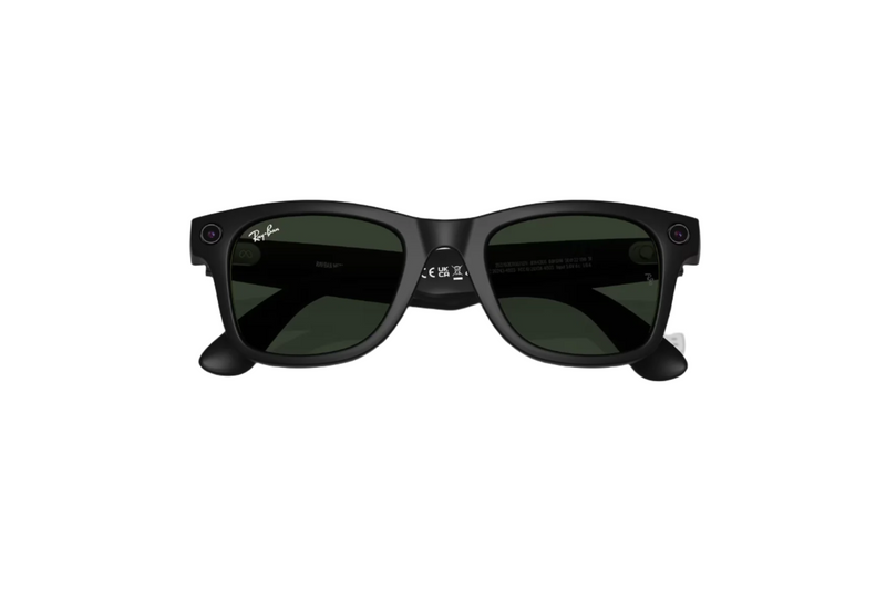 Ray-Ban - Meta Wayfarer (Matte Black | Clear/Graphite Green Transitions®)