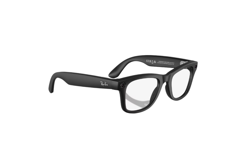 Ray-Ban - Meta Wayfarer (Matte Black | Clear/Graphite Green Transitions®)