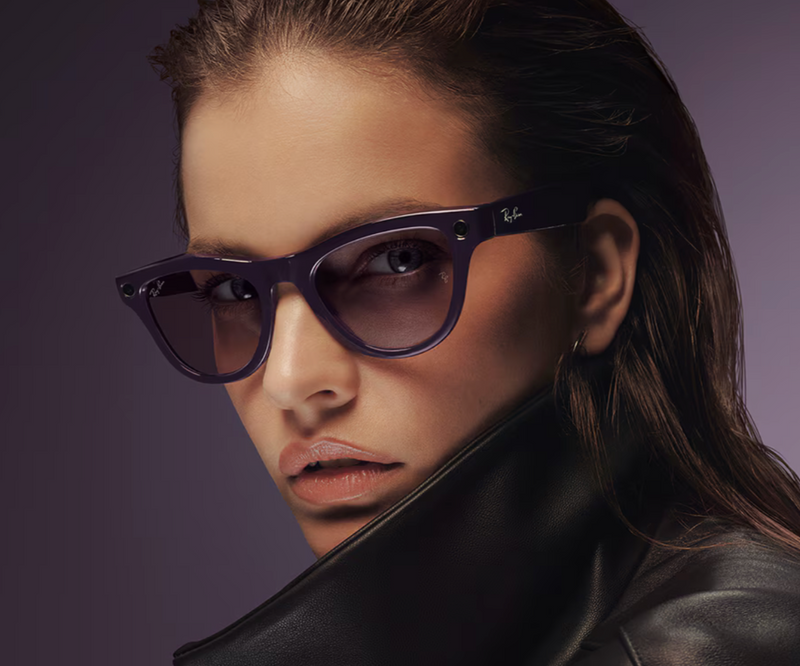 Ray-Ban - Meta Skyler Gen 2 (Shiny Black | G-15 Green)