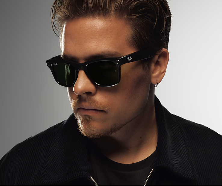 Ray-Ban - Meta Wayfarer Gen 2 (Shiny Black | G-15 Green)