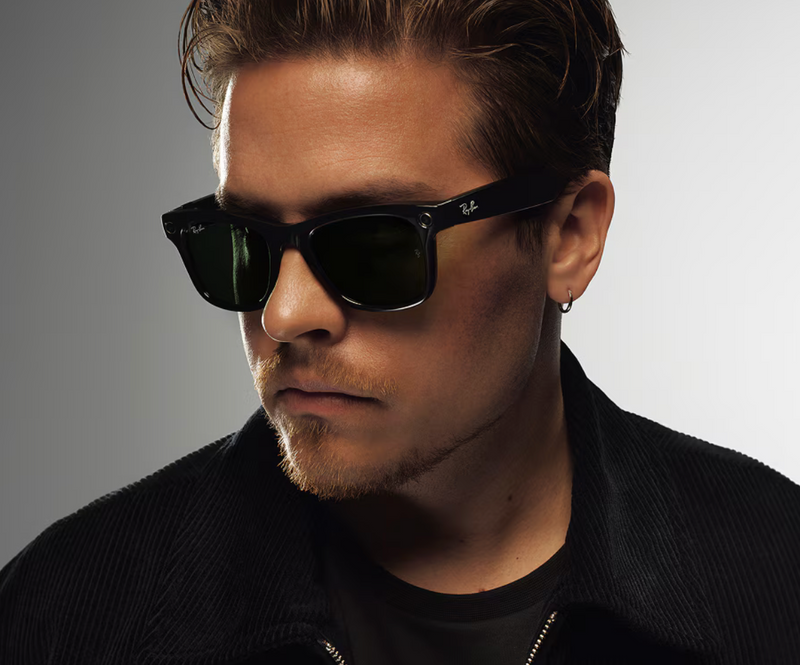 Ray-Ban - Meta Wayfarer Gen 2 (Matte Black | Clear/Grey Ray-Ban - Meta Wayfarer Gen 2 (Matte Black | Clear/Grey