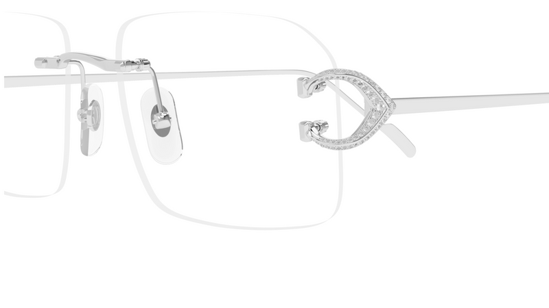 Cartier - C Décor 18k White Solid Gold - CT0489S (001)