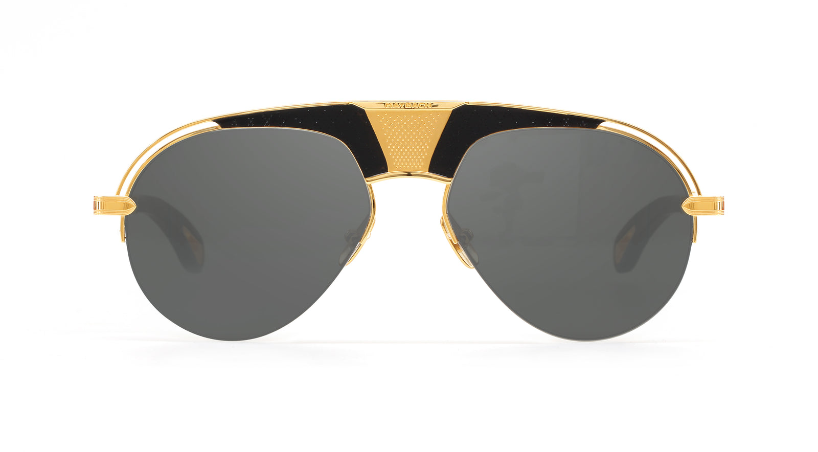 Maybach Eyewear - The Challenger (24k Gold Plated | Black Matte