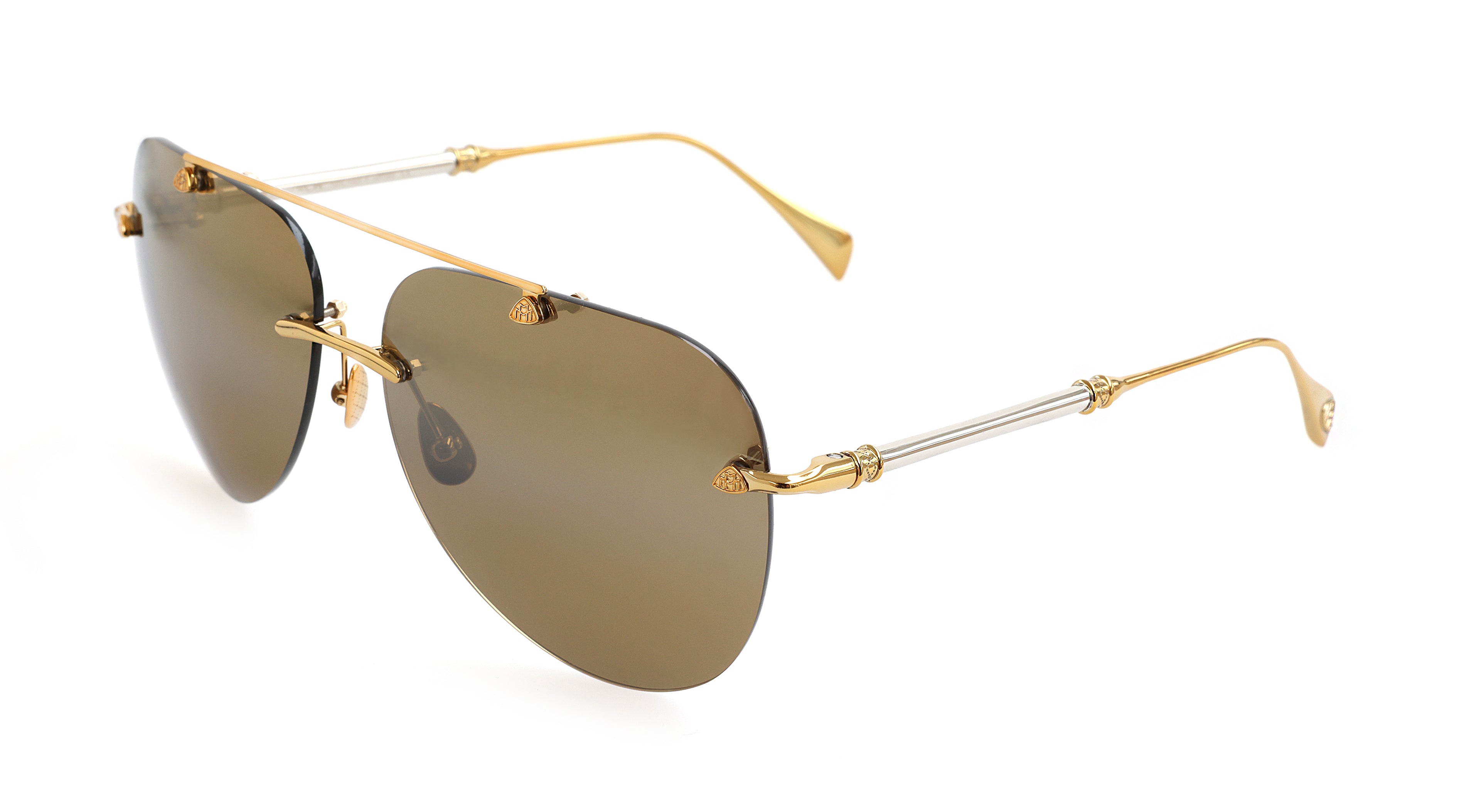 Maybach Eyewear - The Skyline I (24k Gold Plated | Gold/Palladium