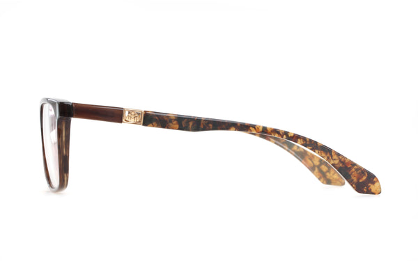 Maybach Eyewear - The Honest I (22k Mellow Gold Plated | Coffee/Amber | Clear)