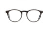 Maybach Eyewear - The Honest II (Palladium Plated | Black/White Marbled/Blue on Black | Clear)