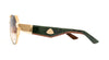 Maybach Eyewear - The King III (22k Mellow Gold Plated | Black Lacquer/Forest Green BEM/Bubinga/Walnut Burr | Light Bronze Gradient)