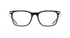 Maybach Eyewear - The Refined I (18k Champagne Gold Plated | Black | Clear)