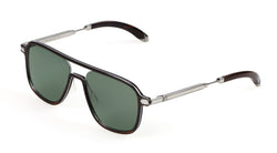 Maybach Eyewear - The Architect II (Ruthenium Plated | Ebony