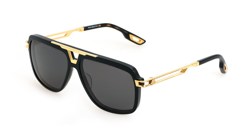 Maybach Eyewear - The MC I (24k Gold Plated | Black/Tortoise