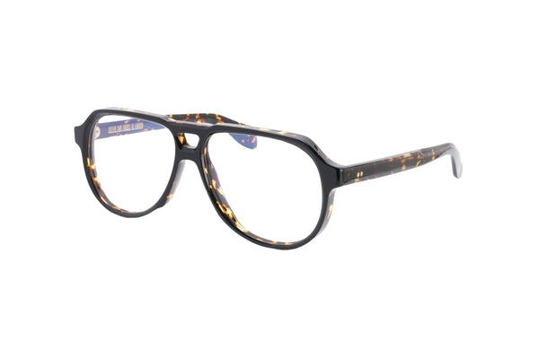 Cutler and Gross - 9782 Aviator Opticals (Black on Havana)