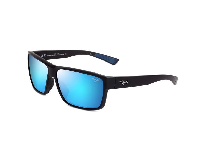 Maui Jim - Uila (Matte Black/Blue Hawaii) – Good See Co.