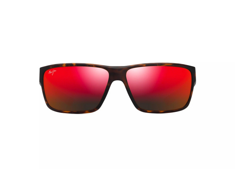 Maui Jim - Uila (Matte Dark Havana with Orange Lens/Hawaii Lava