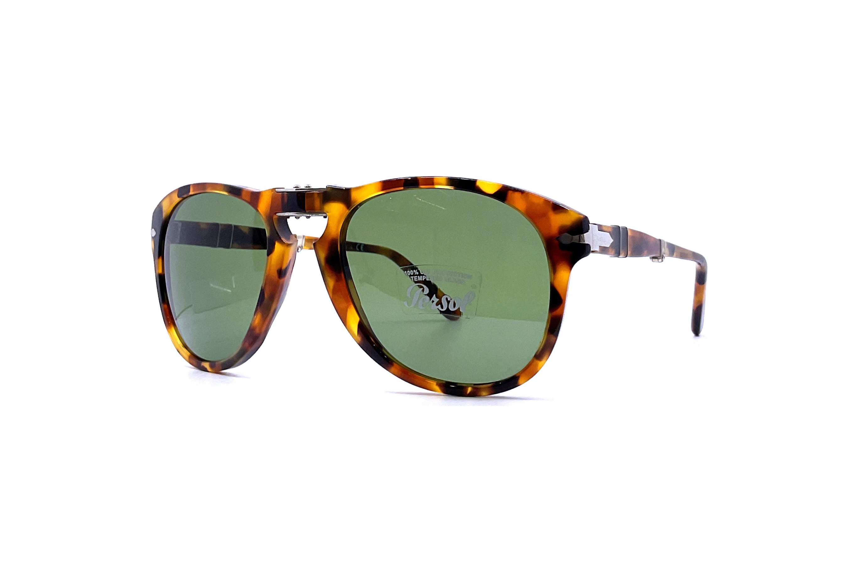 Lentilles De Remplacement Persol 714 - Dimension 54, Couleur 31 Vert - Neuf Avec étiquettes