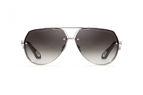 Maybach Eyewear - The King I (Platinum/Tiramisu | Blue/Grey)