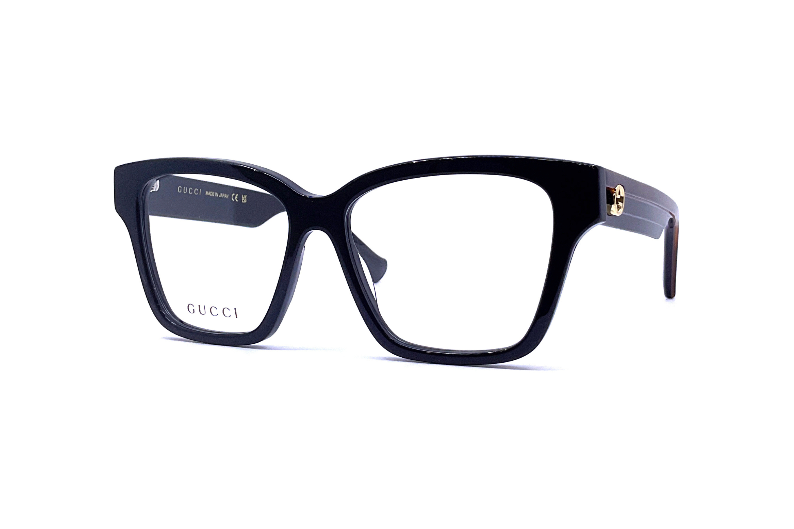 Gucci Eyeglasses - GG1302O (Black/Havana) – Good See Co display picture 1