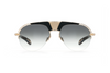 Maybach Eyewear - The Challenger I (18k Champagne Gold Plated | Black Matte/Dark Tortoise | Blue Grey)